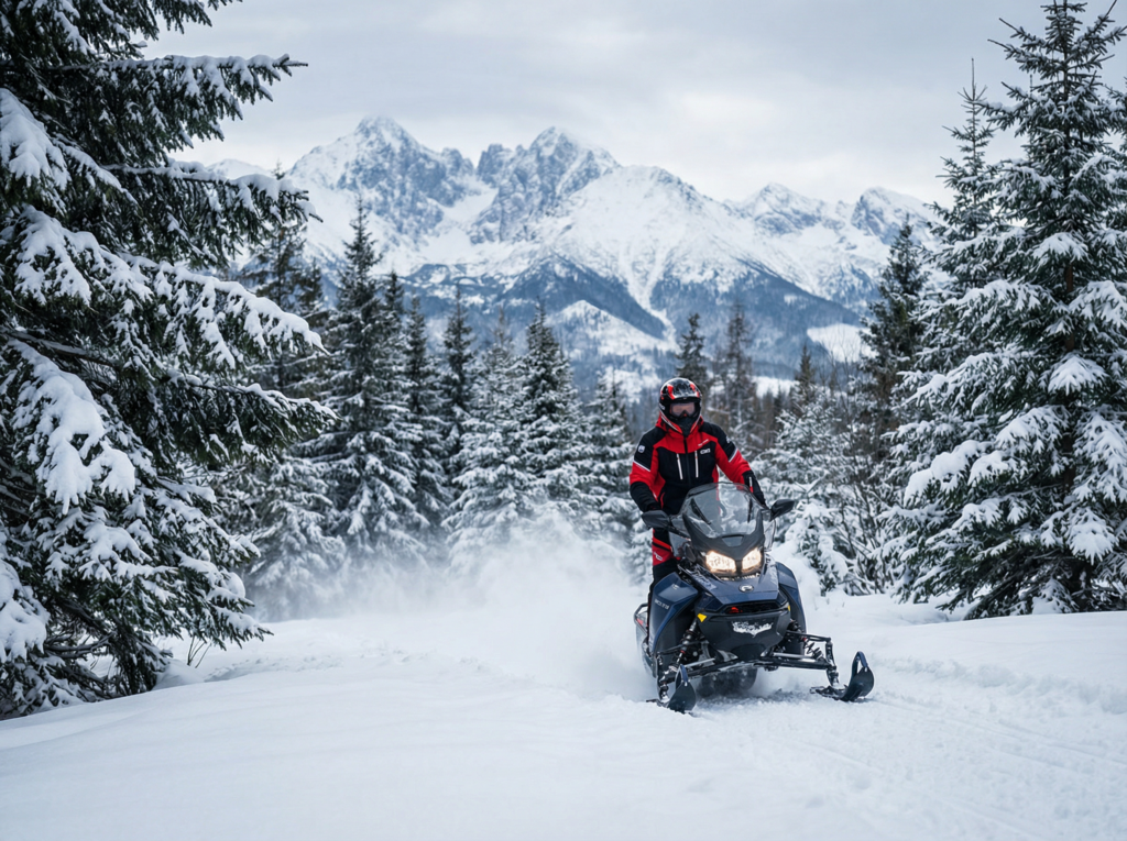 snowmobile ride